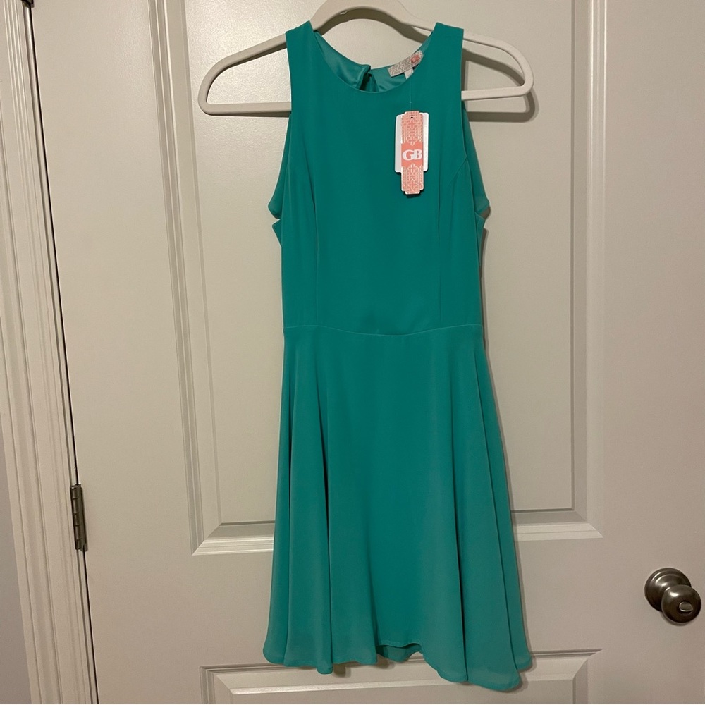 Gianni Bini Open Back Ruffle Dress